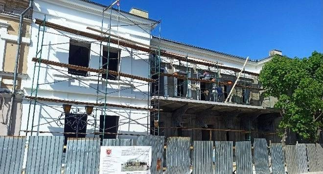 В Феодосии проводятся масштабные работы по сохранению объекта культурного наследия регионального значения – особняка Е.К. Мазировой