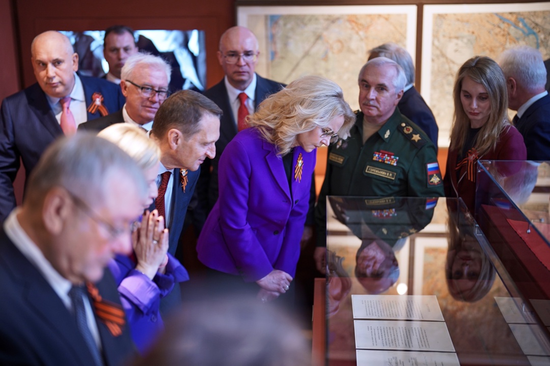 Татьяна Голикова приняла участие в открытии главной выставки к юбилею Великой Победы – «Без права на забвение» в Государственном историческом музее