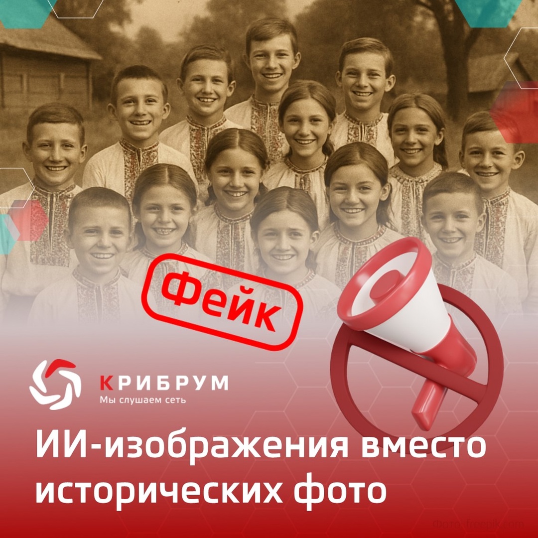 ИИ-изображения вместо исторических фото