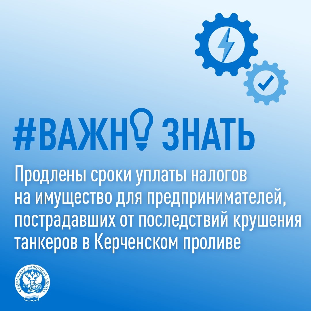 Для предпринимателей, пострадавших от крушения танкеров в Керченском проливе 15 декабря 2024 года, введены ( меры поддержки
