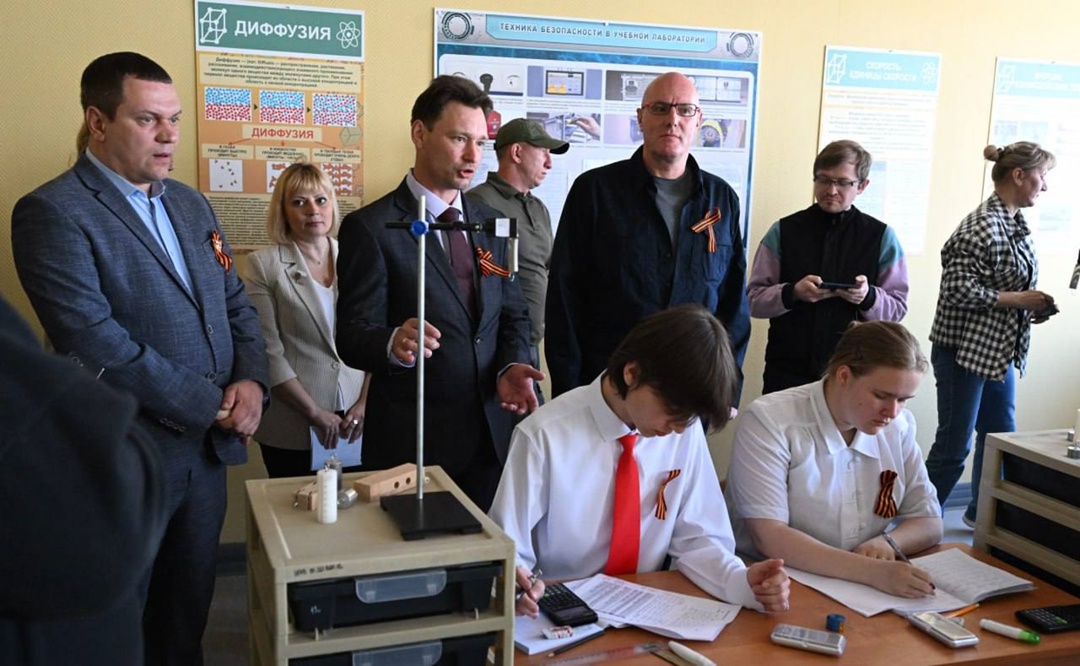 Дмитрий Чернышенко посетил с рабочей поездкой Донецкую Народную Республику