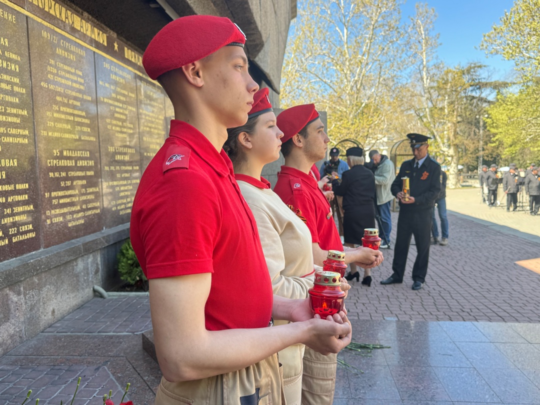 Сегодня завершилась патриотическая акция «Огонь Победы»!