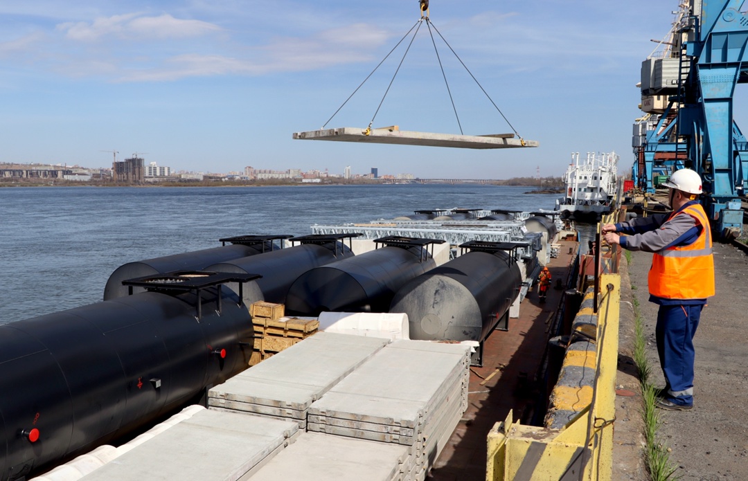 Открылась навигация в Енисейском бассейне