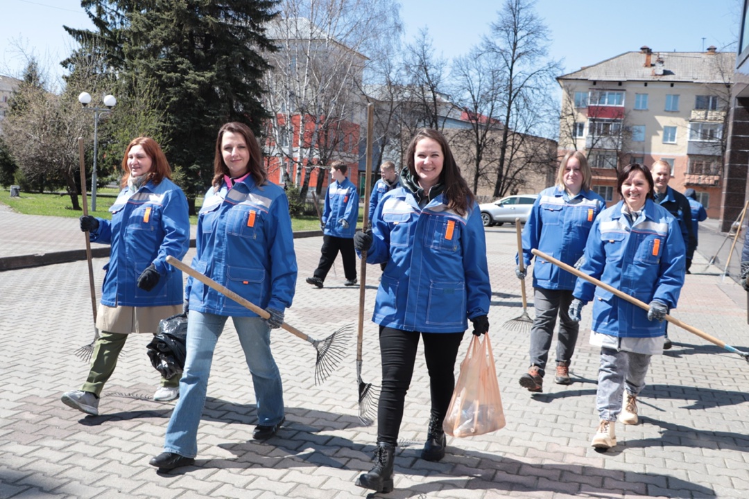 Делаем наши города чище! Каждую неделю мы выходим на субботники