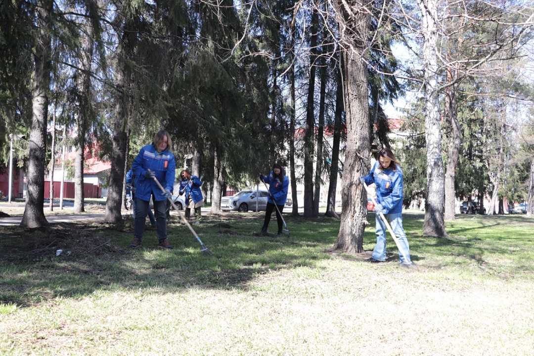 Делаем наши города чище! Каждую неделю мы выходим на субботники