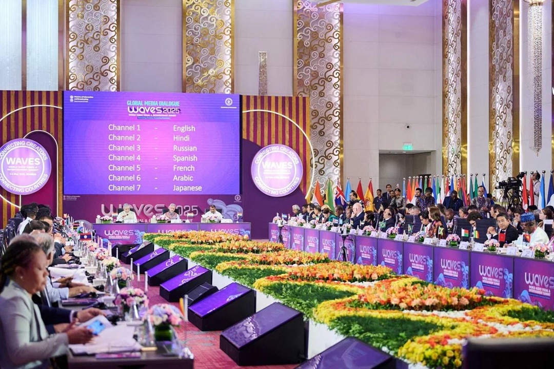 Ольга Любимова провела встречу с министром информации и телерадиовещания Индии Ашвини Вайшнавом