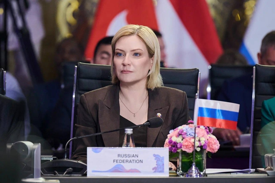 Ольга Любимова провела встречу с министром информации и телерадиовещания Индии Ашвини Вайшнавом