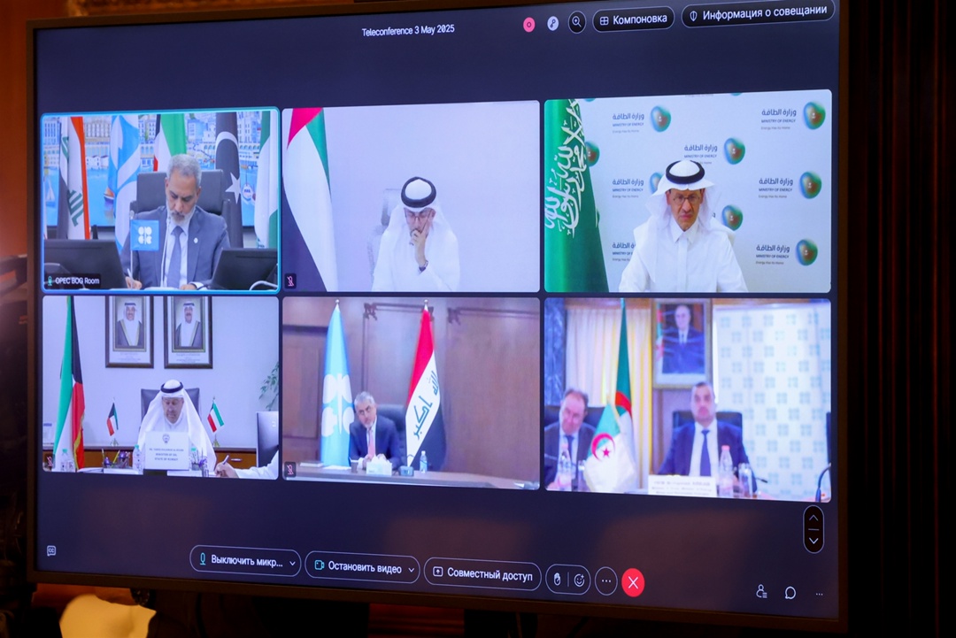 Александр Новак принял участие в заседании группы восьми стран ОПЕК+