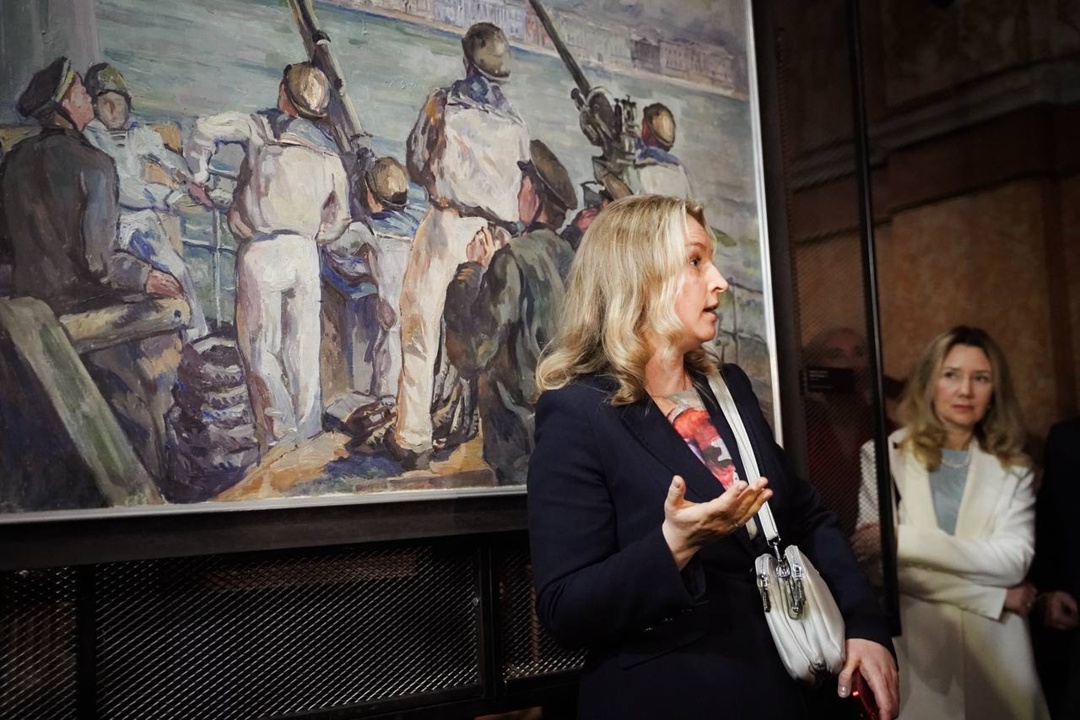 Судьба — одна на всех Выставка к 80-летию Победы в Великой Отечественной войне открылась в Самарском областном художественном музее.