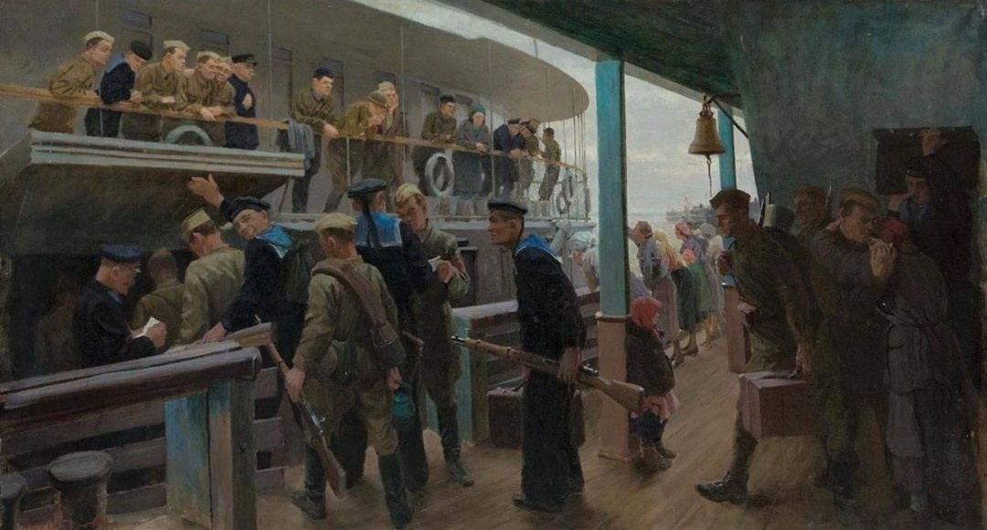 Судьба — одна на всех Выставка к 80-летию Победы в Великой Отечественной войне открылась в Самарском областном художественном музее.