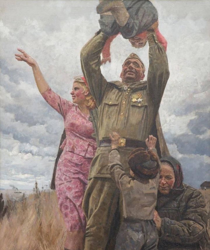 Судьба — одна на всех Выставка к 80-летию Победы в Великой Отечественной войне открылась в Самарском областном художественном музее.