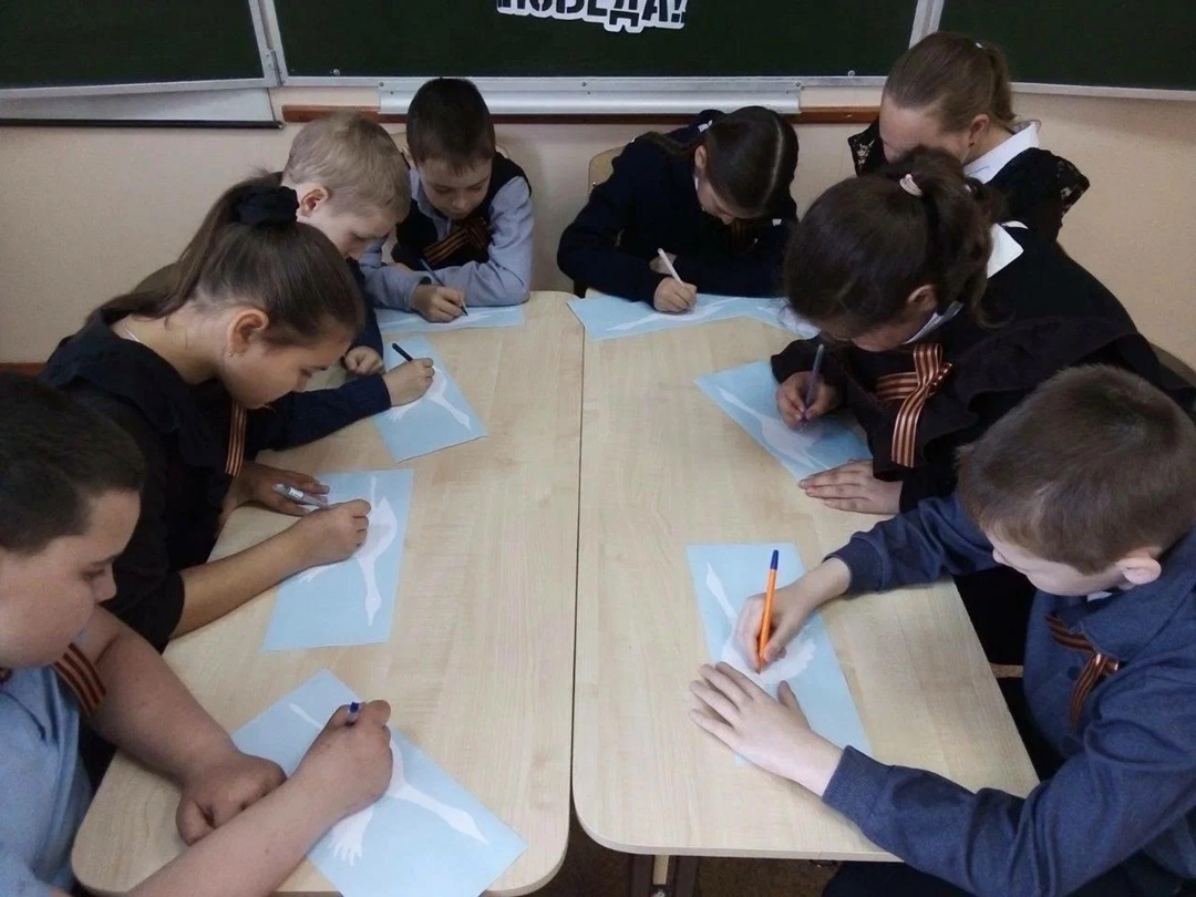 Состоялась патриотическая акция «Журавли Великой Победы»