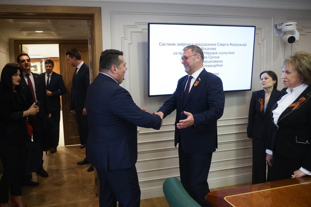 Константин Косачев: Искренне благодарны народу Республики Сербской, который разделяет с Россией общий праздник Великой Победы