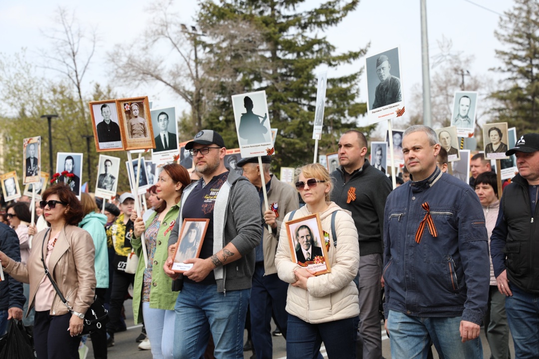 Амурские газопереработчики присоединились к общероссийской акции «Бессмертный полк»