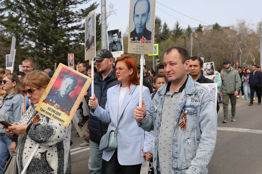 Амурские газопереработчики присоединились к общероссийской акции «Бессмертный полк»