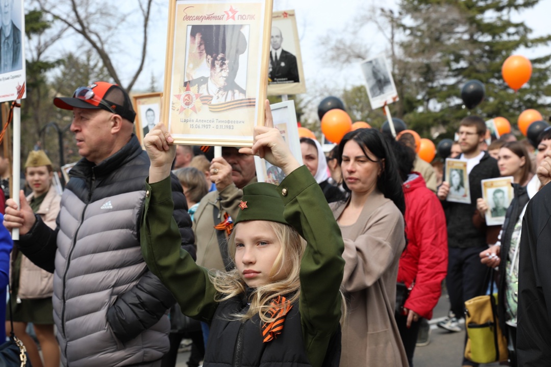 Амурские газопереработчики присоединились к общероссийской акции «Бессмертный полк»