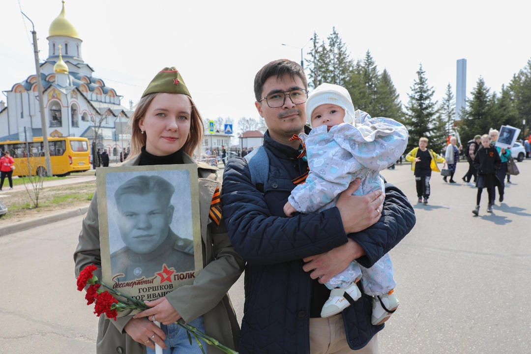Амурские газопереработчики присоединились к общероссийской акции «Бессмертный полк»