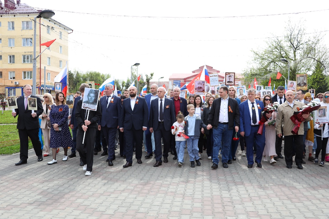 Сегодня мы участвовали в торжествах ко Дню Победы!
