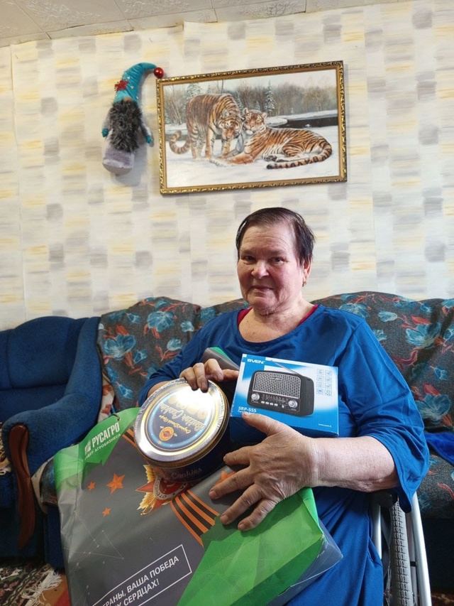 ️В этот важный день сотрудники СХБН «Русагро» от всей души поздравили ветеранов Великой Отечественной войны!