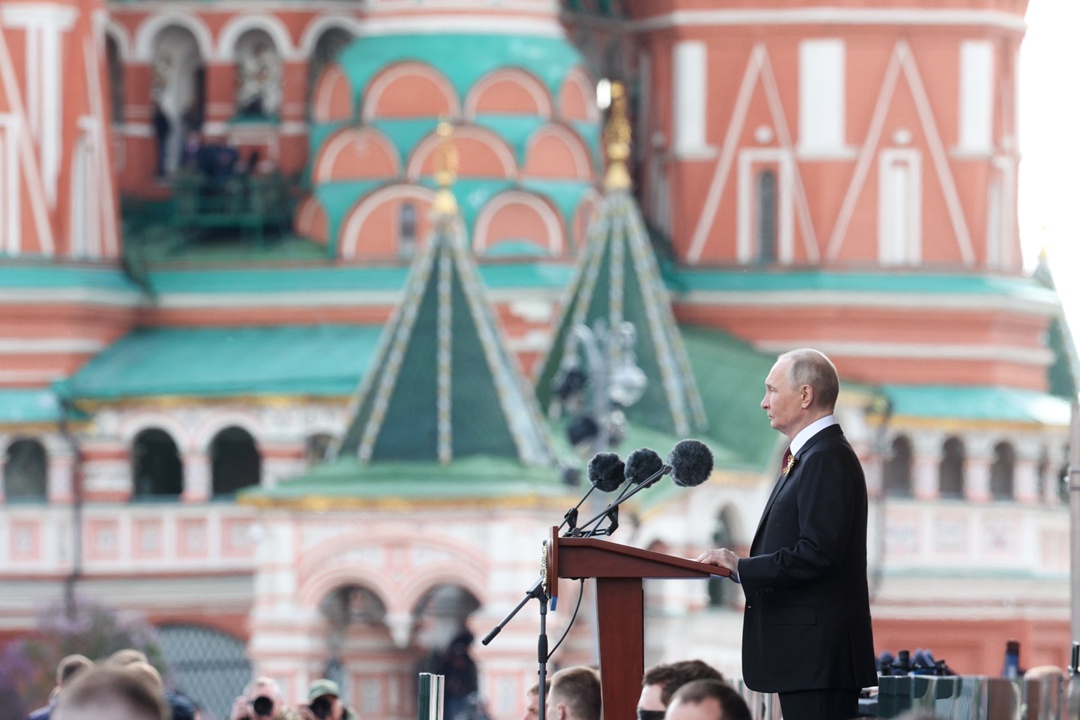 Председатель Совета Федерации Валентина Матвиенко присутствовала на военном параде в ознаменование 80-й годовщины Великой Победы