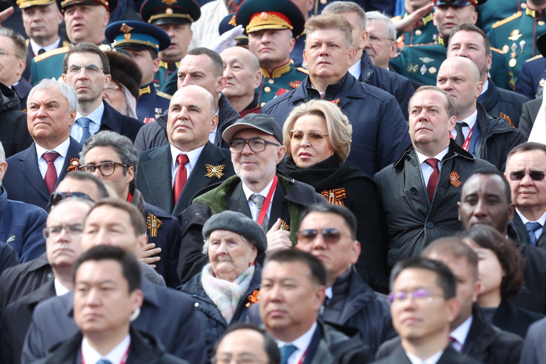 Председатель Совета Федерации Валентина Матвиенко присутствовала на военном параде в ознаменование 80-й годовщины Великой Победы