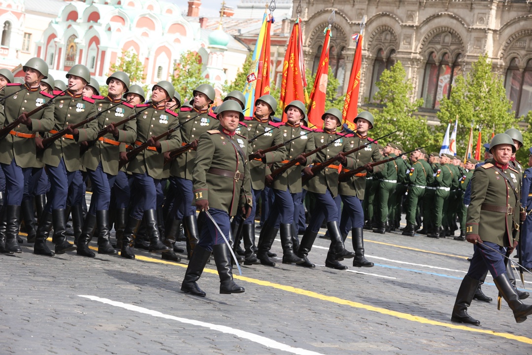 Председатель Совета Федерации Валентина Матвиенко присутствовала на военном параде в ознаменование 80-й годовщины Великой Победы