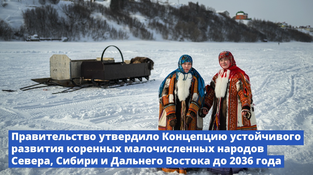 Правительство утвердило Концепцию устойчивого развития коренных малочисленных народов Севера, Сибири и Дальнего Востока до 2036 года
