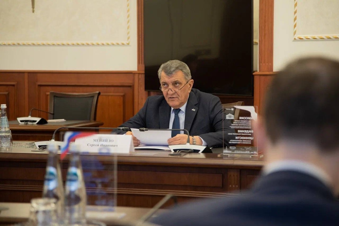 Роман Старовойт встретился с главой Республики Северная Осетия – Алания Сергеем Меняйло