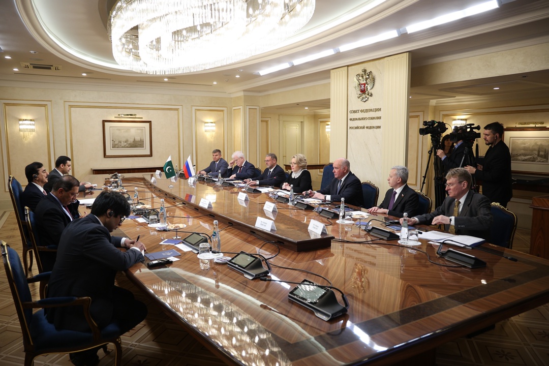 Валентина Матвиенко: Плотный график контактов парламентариев России и Пакистана свидетельствует о поиске новых направлений сотрудничества