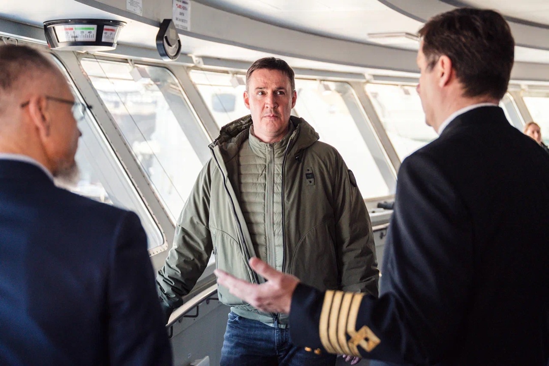 Дмитрий Патрушев посетил судно «Капитан Соколов», построенное в рамках механизма инвестиционных квот