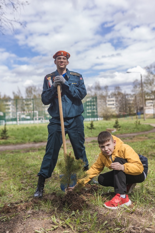 Костромские школьники присоединились к акции «Сад памяти»