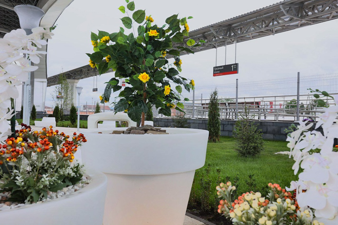 В городе Грозном открылся новый вокзальный комплекс