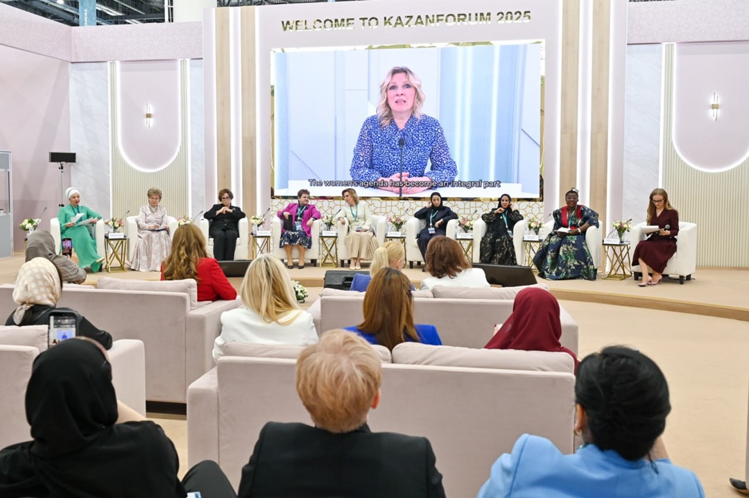 Инна Святенко: Дискуссионный трек «Женский взгляд» — уже традиционная часть деловой программы форума «Россия — Исламский мир: KazanForum»