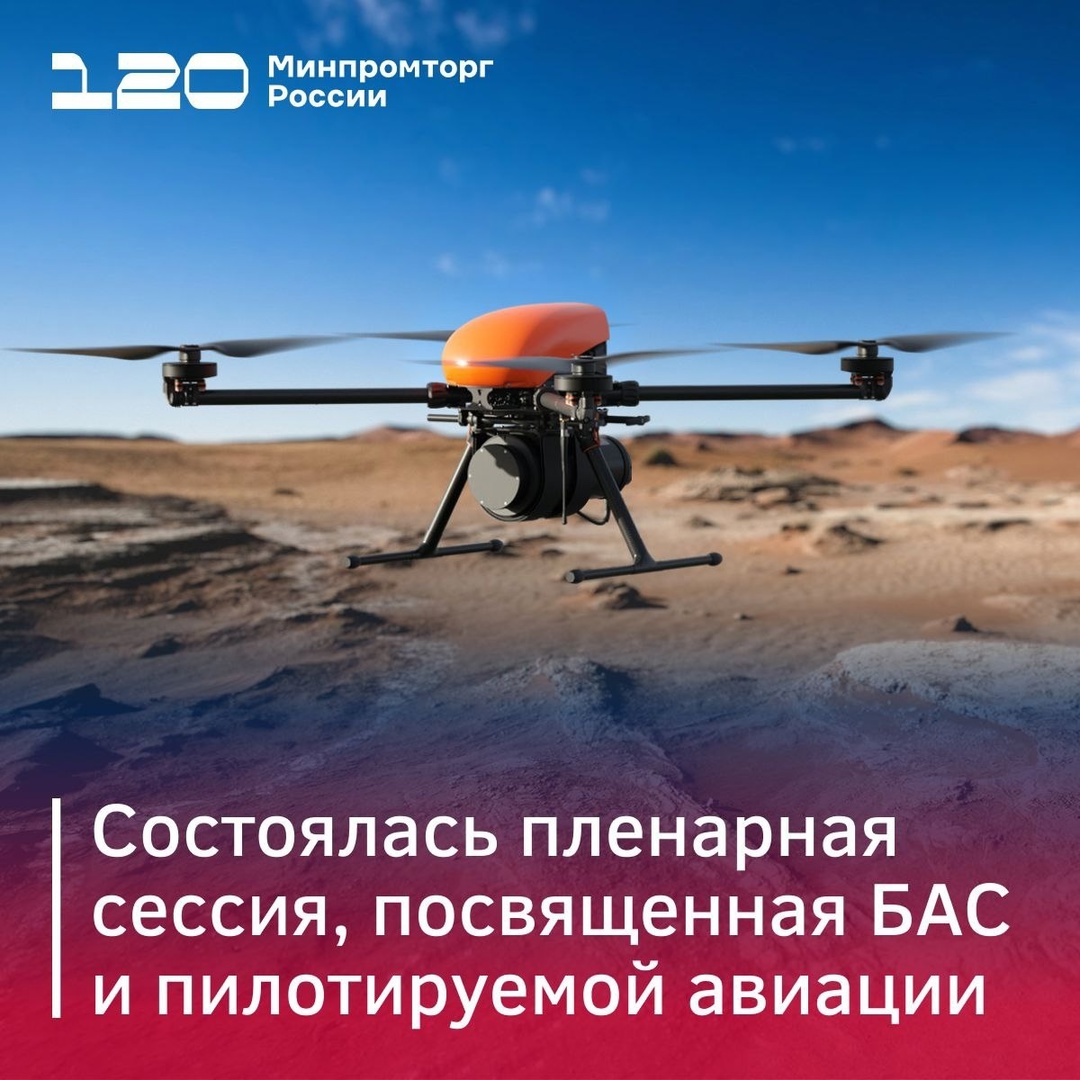 Развитие БАС – одно из приоритетных направлений работы Минпромторга России