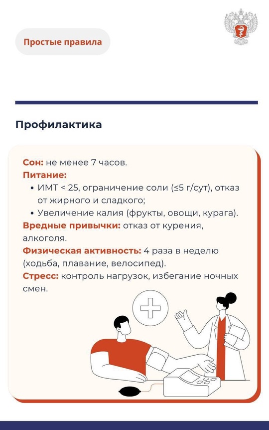 #ПростыеПравила: Как артериальная гипертония влияет на работу внутренних органов