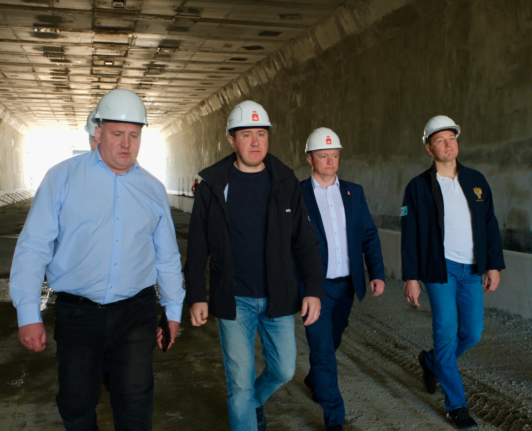 Обновляем дороги в регионах В минувшие выходные команда Минтранса работала в Пермском крае и Удмуртской Республике