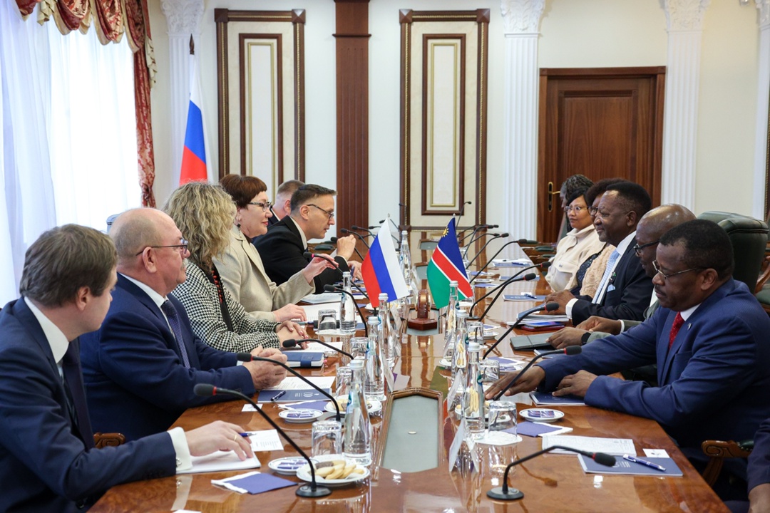 Елена Перминова высоко оценила практику взаимных делегационных обменов между группами по сотрудничеству Совета Федерации и Национального совета Республики…