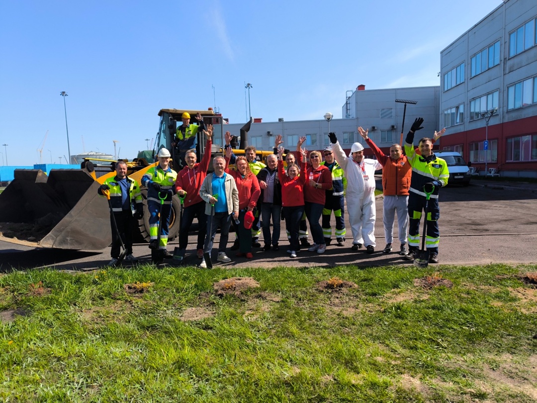 Генеральная уборка: сотрудники Глобал Портс навели лоск на балтийских терминалах