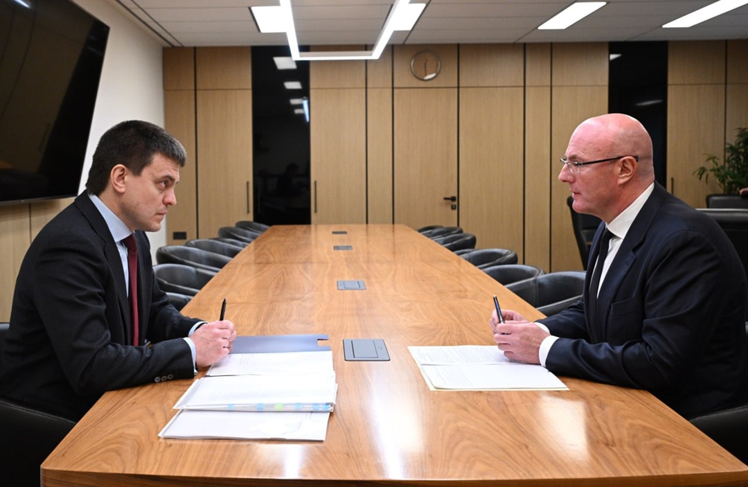 Дмитрий Чернышенко провел рабочую встречу с губернатором Красноярского края, председателем комиссии Госсовета по направлению «Технологическое лидерство»…