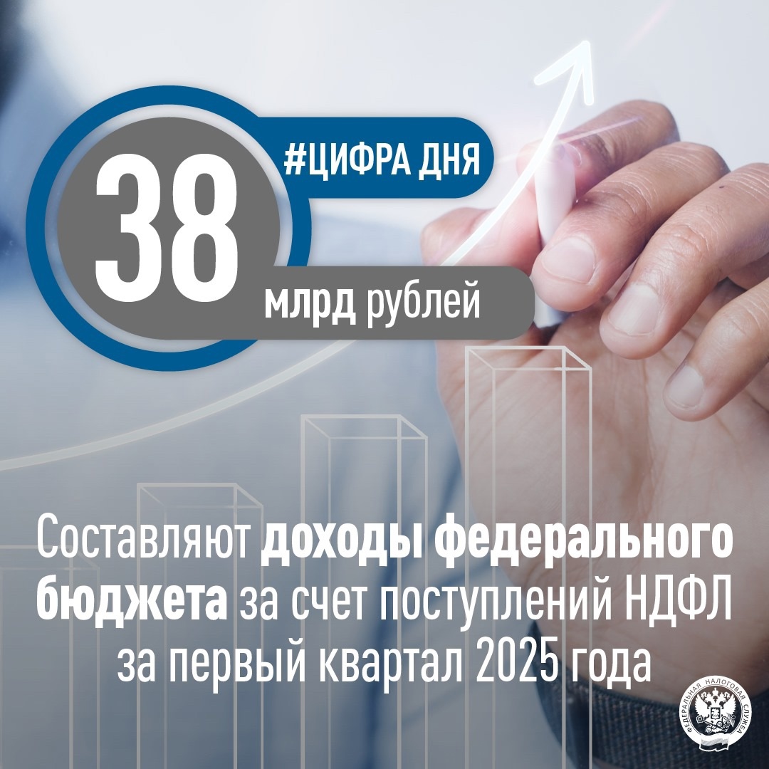 Подводим итоги поступлений НДФЛ за первый квартал 2025 года