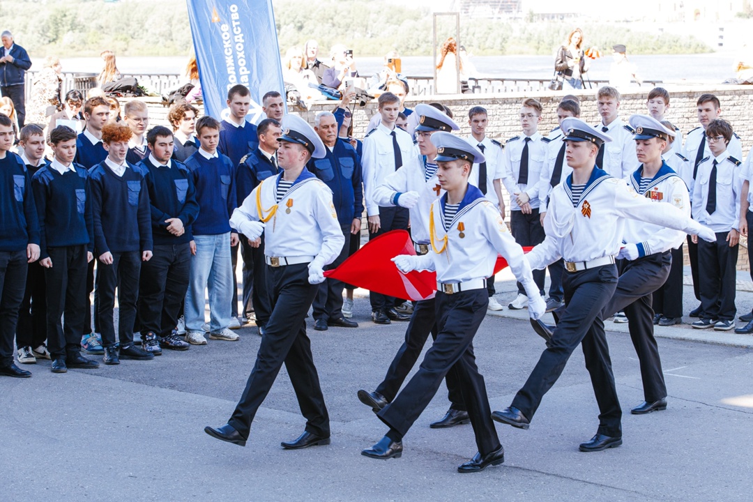 За ними будущее речных перевозок! На Волге официально начали навигацию для курсантов учебных заведений, проходящих практику в Волжском пароходстве