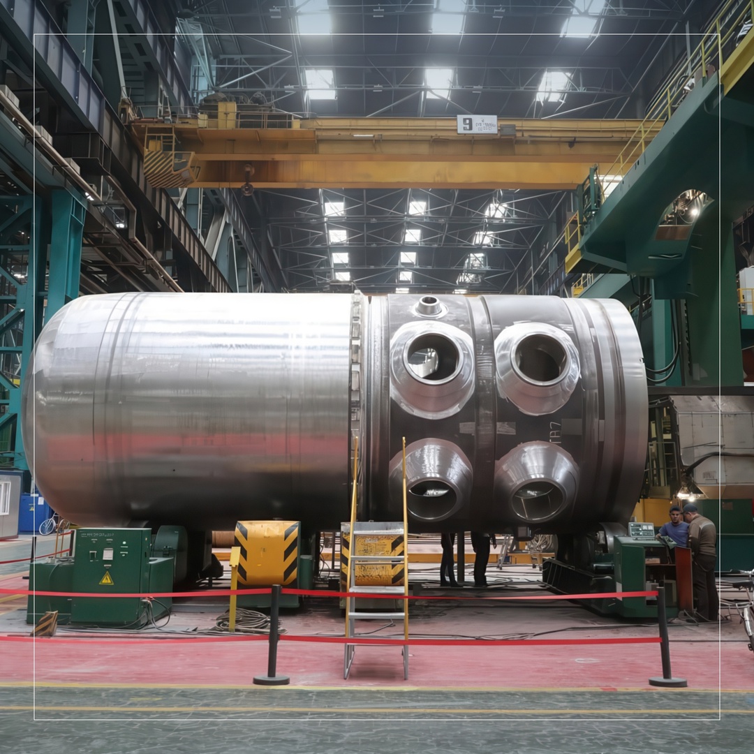 В активной зоне ядерного реактора происходит управляемая цепная реакция деления ядер радиоактивных материалов, таких как уран-235