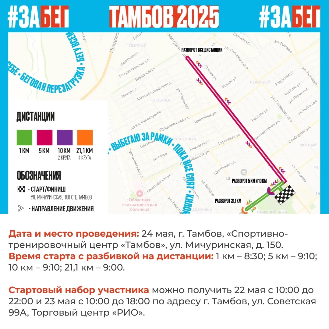 Друзья, уже в эту субботу, 24 мая команда Мясного бизнес-направления примет участие в IX Всероссийском полумарафоне «ЗаБег