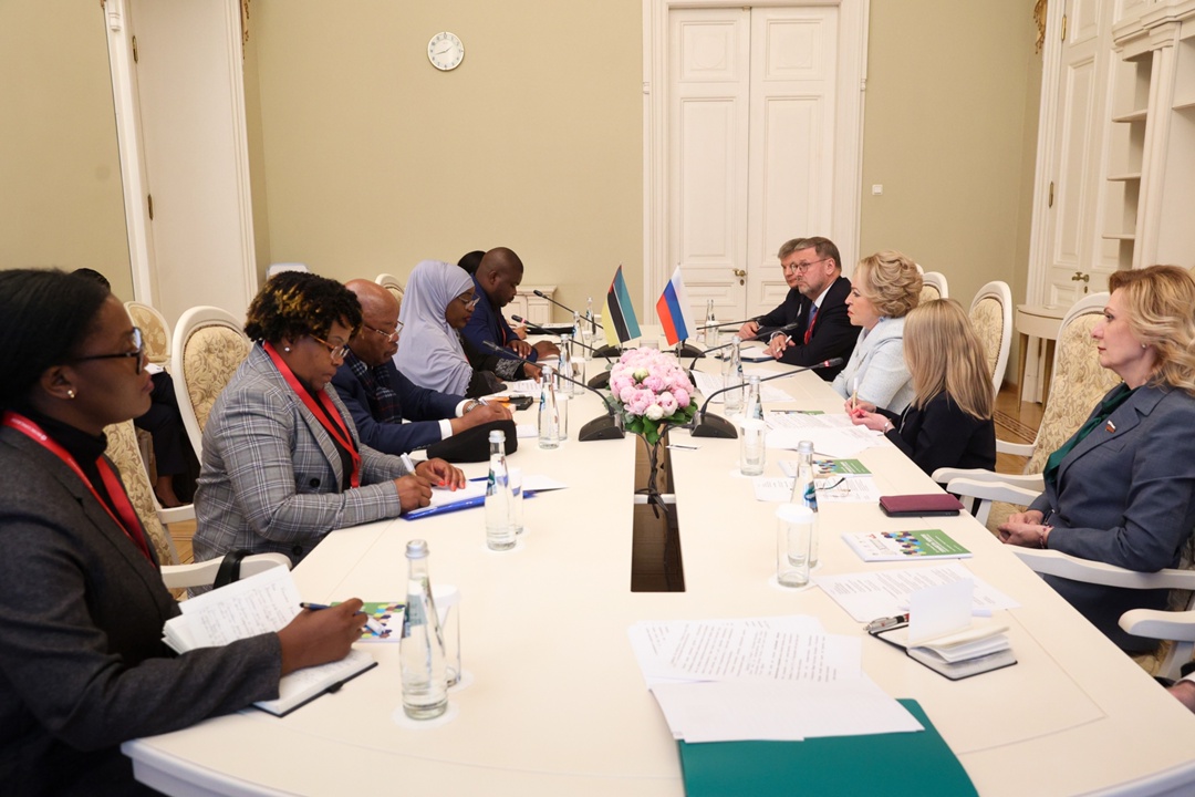 Валентина Матвиенко высоко оценила потенциал взаимодействия парламентариев России и Мозамбика, молодых законодателей двух стран