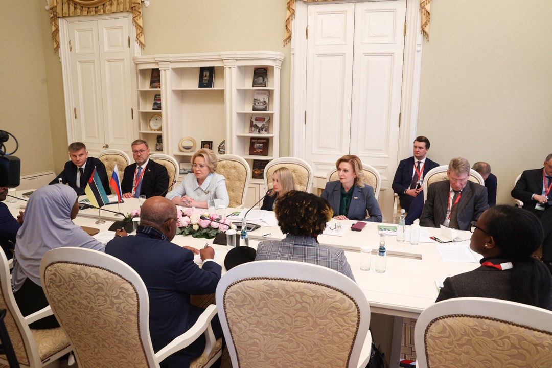 Валентина Матвиенко высоко оценила потенциал взаимодействия парламентариев России и Мозамбика, молодых законодателей двух стран