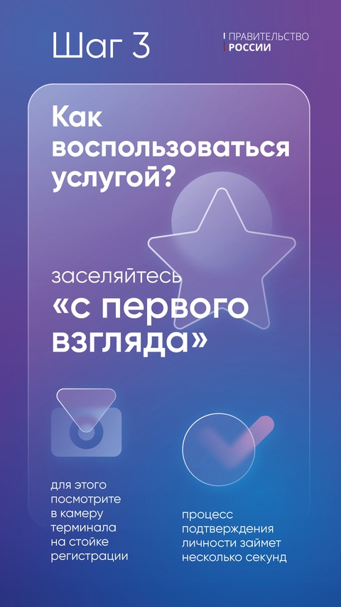 Иногда достаточно и взгляда! В России запущен первый сервис заселения ( в гостиницы по биометрии