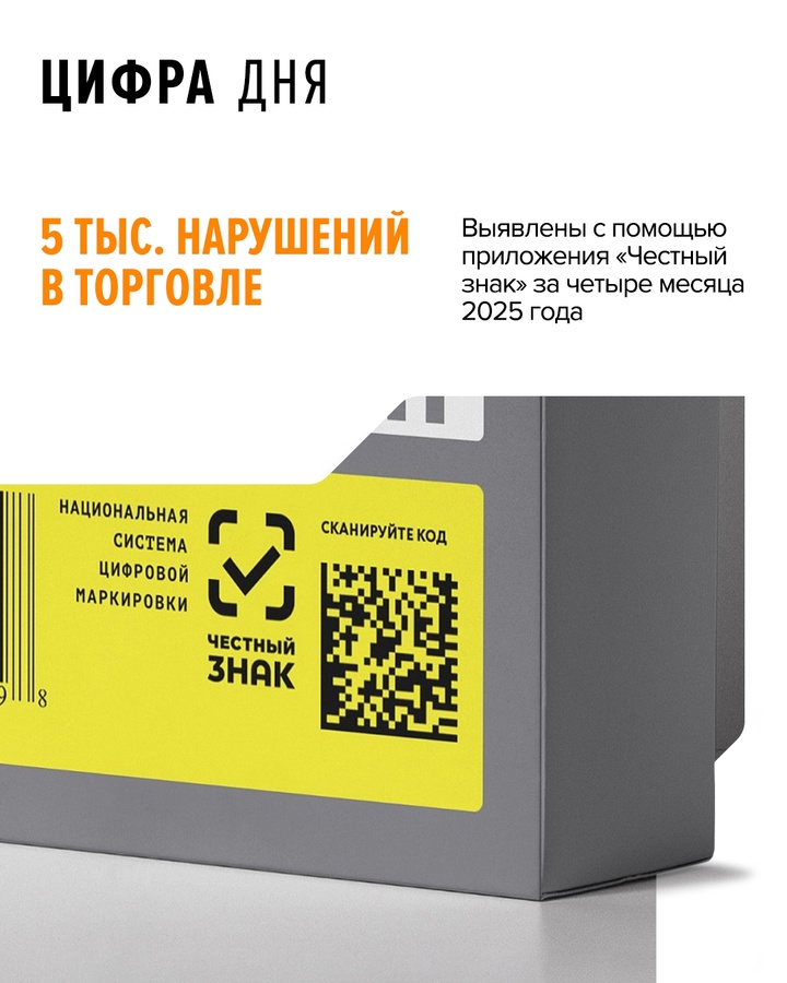 Благодаря сигналам, поступившим от потребителей через приложение «Честный знак», Роспотребнадзор направил компаниям-продавцам тысячи предостережений о…