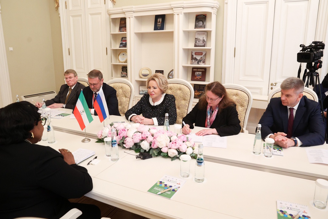 Валентина Матвиенко: У России и Экваториальной Гвинеи хороший потенциал для наращивания связей в области торговли, инвестиций, энергетики
