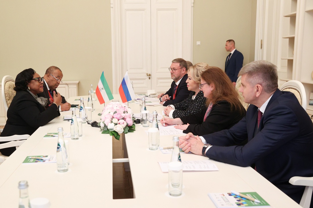 Валентина Матвиенко: У России и Экваториальной Гвинеи хороший потенциал для наращивания связей в области торговли, инвестиций, энергетики