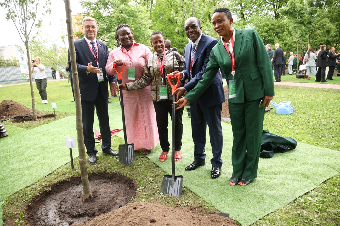 Международная эколого-патриотическая акция «Сад памяти» прошла в рамках XI Невского международного экологического конгресса